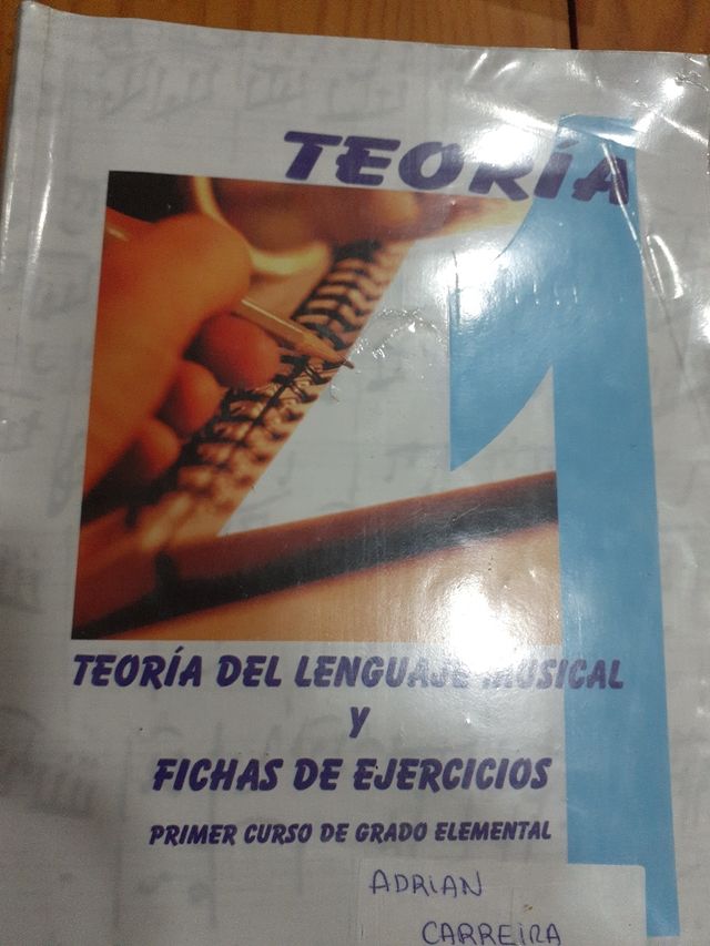 Libro de teoría del lenguaje musical