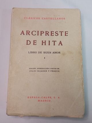 El libro del buen amor 