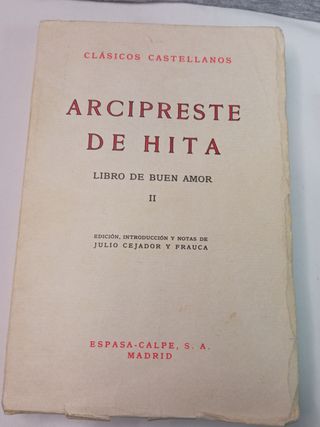 El libro del buen amor 