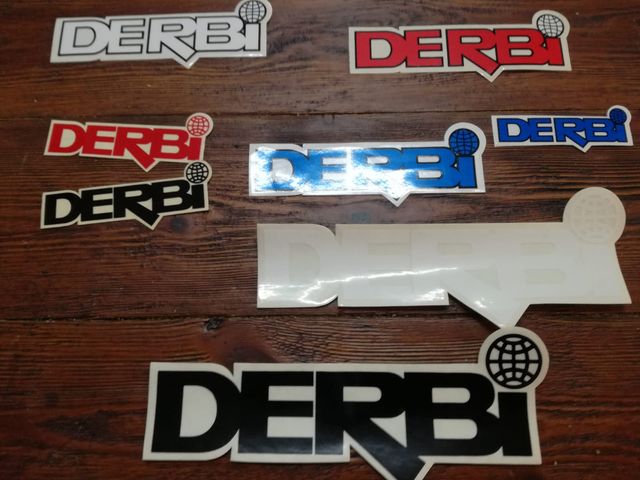 Jg de pegatinas moto puch