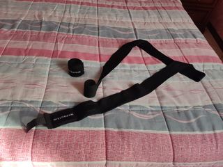 Guanti e da boxe 10 oz e fasce lunghe 4 metri