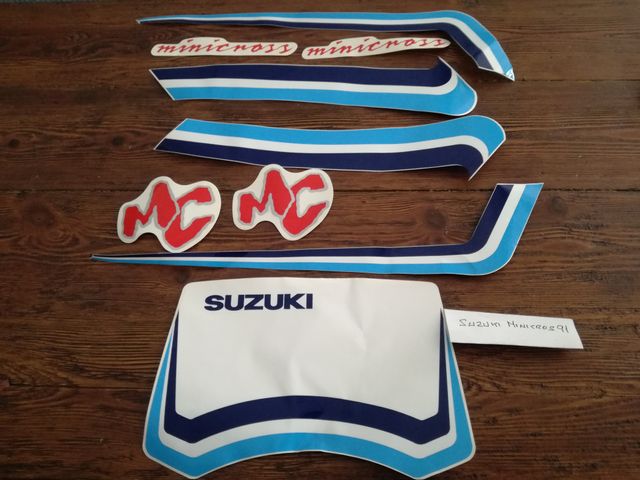 Jg de pegatinas o sueltas de PUCH SUZUKI