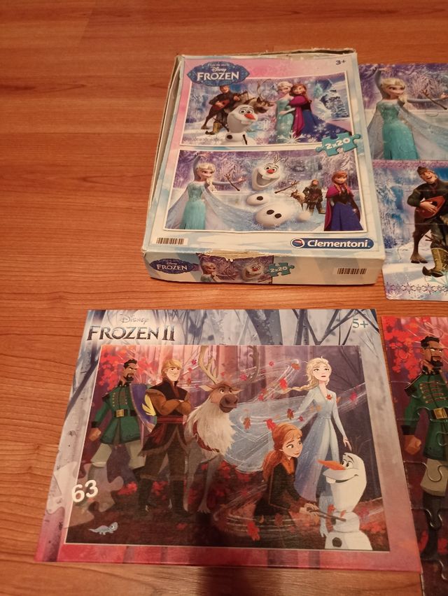 Puzzles de frozen 1 y 2