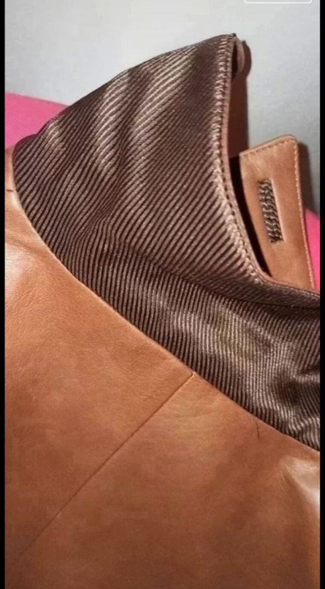 Trench pelle pregiata