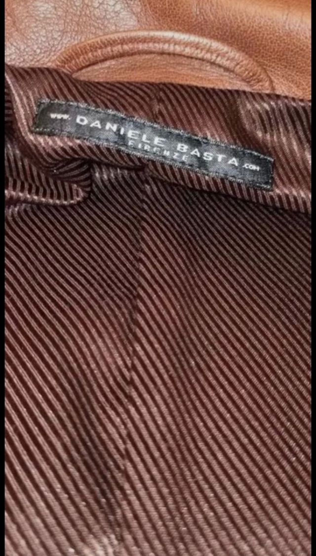 Trench pelle pregiata