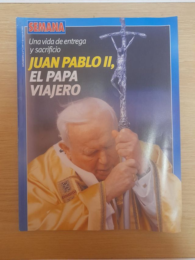 Revista Semana JUAN PABLO II, el Papa viajero