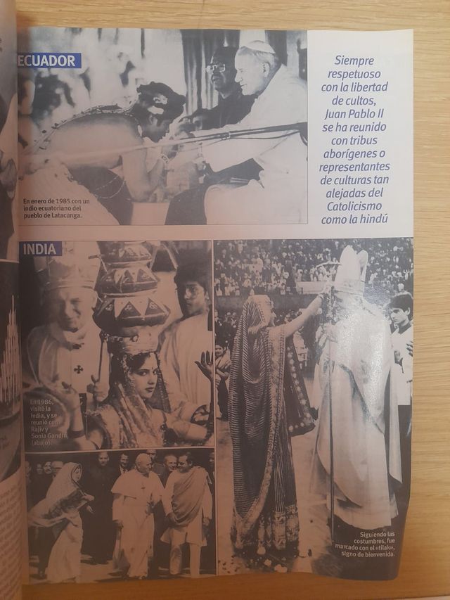 Revista Semana JUAN PABLO II, el Papa viajero