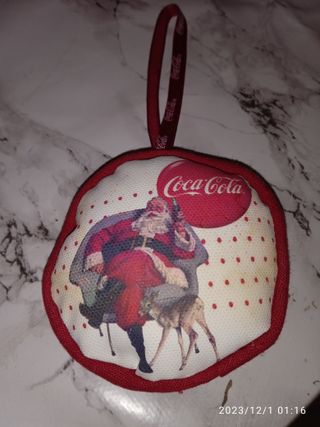 2 oggetti pubblicitari Coca Cola
