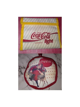 2 oggetti pubblicitari Coca Cola