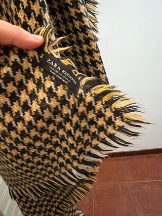 bufanda zara oversize