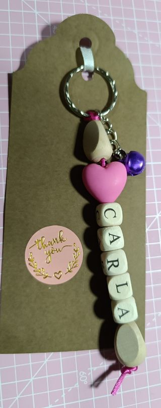 Llavero personalizado nombre