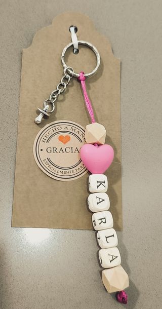 Llavero personalizado nombre