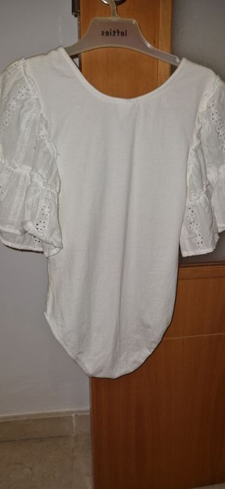 Body blanco niña