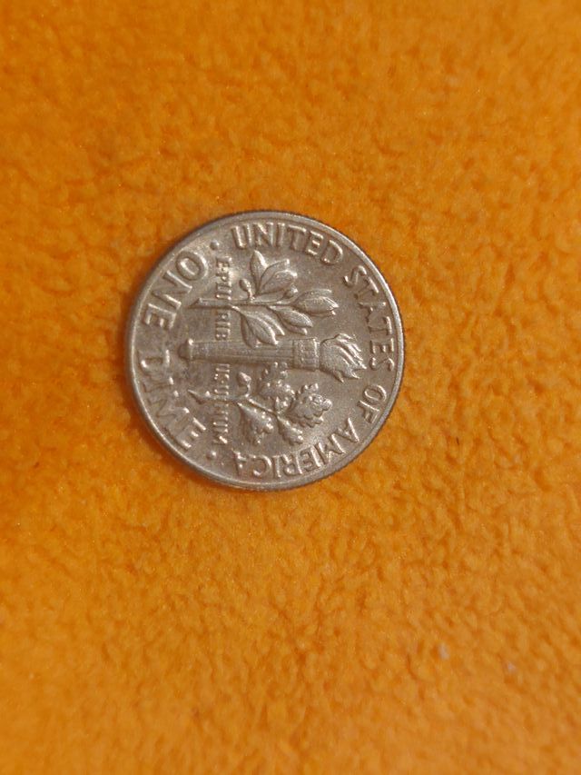 Moneda Roosevelt Dime USA, 1974