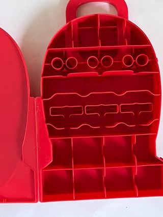 storage case spider man battle game