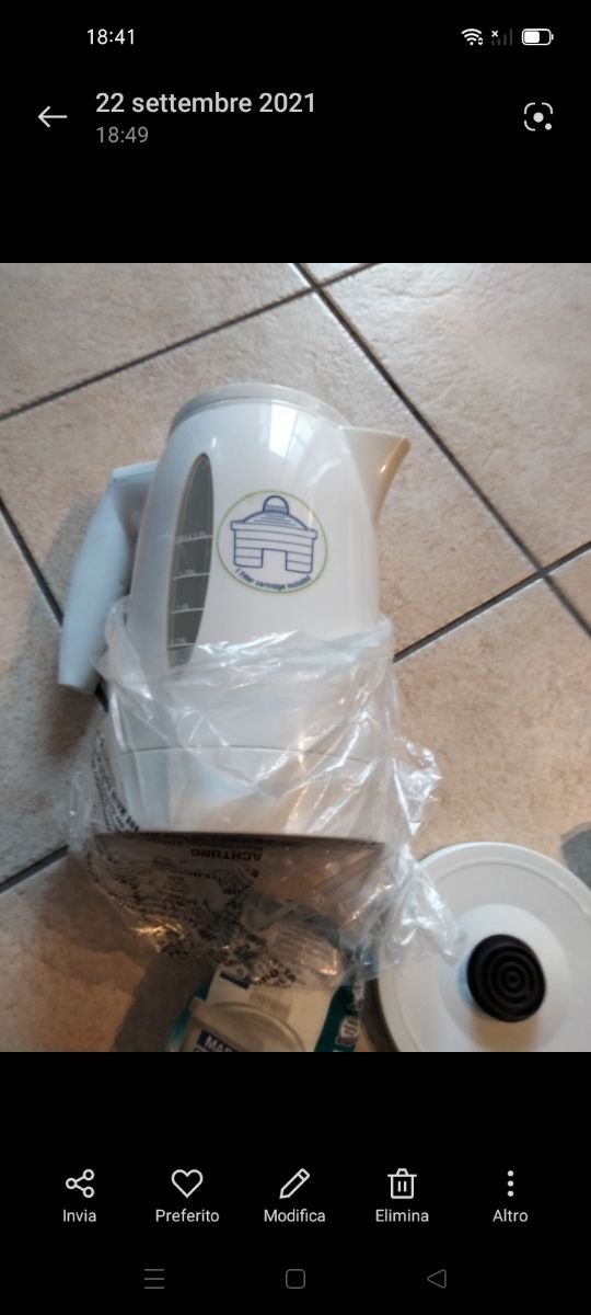 Bollitore elettrico laica