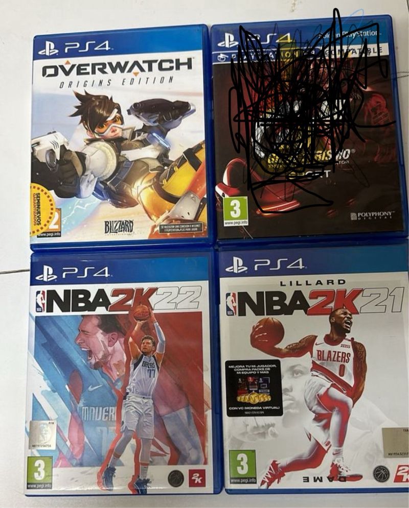 Imagen de 3 juegos PS4