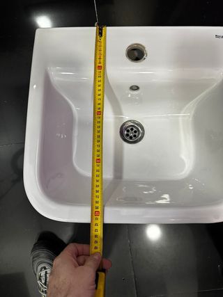 Lavabo para encima de encimera roca