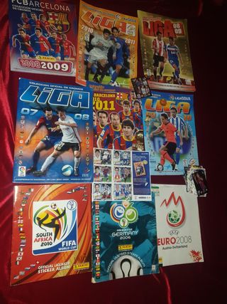 Álbumes y cromos la liga Fifa Uefa Retro Antiguos