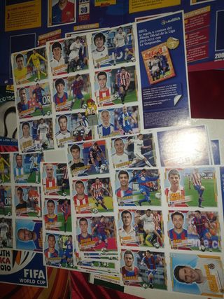 Álbumes y cromos la liga Fifa Uefa Retro Antiguos