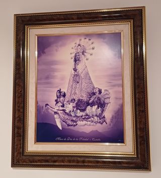 Cuadro antiguo Virgen de la Soledad