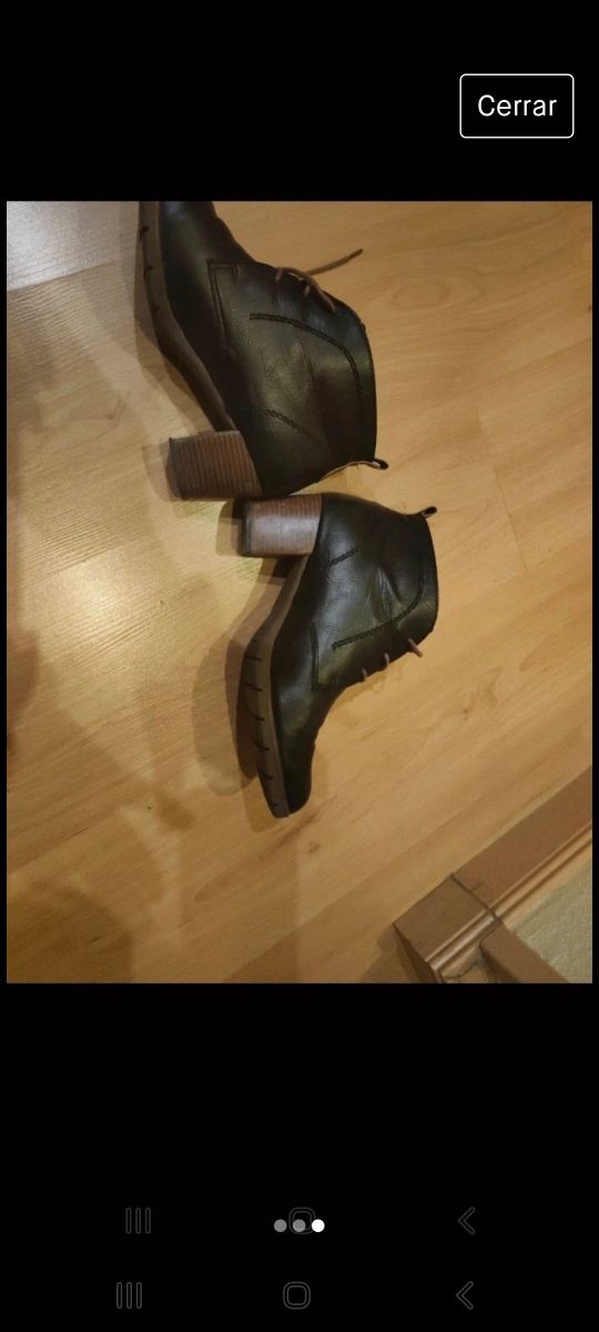 Botines piel 40