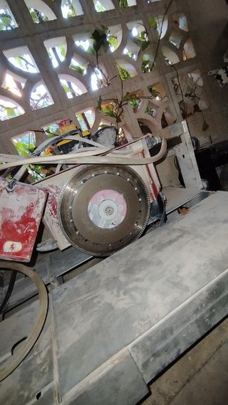 Maquina de corte azulejo con agua