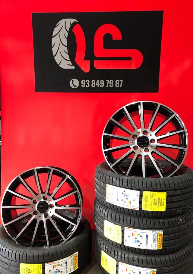 LLANTAS WHEEL0236 8X18 5X112 ET42 BJ66.6 BLACK MAC