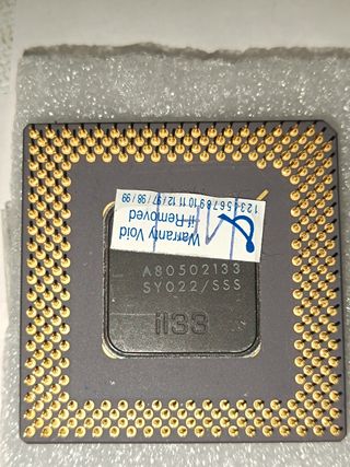 Procesador Intel Pentium 133 Mhz