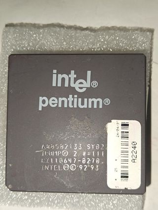 Procesador Intel Pentium 133 Mhz