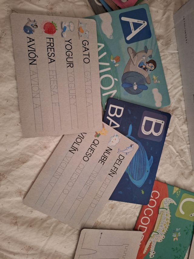 Juego preescritura y escritura