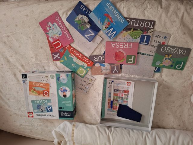 Juego preescritura y escritura