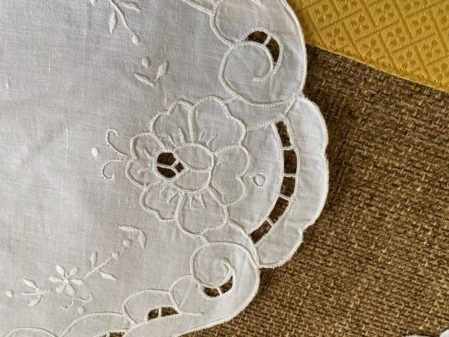 set centrotavola a intaglio