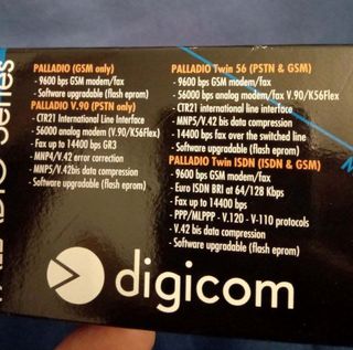 Modem COMPAQ e fax esterno Digicom 56kbps