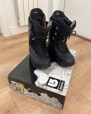Botas de piel grabada de Snowboard marca Burton