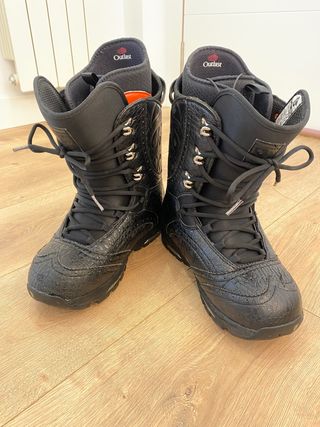 Botas de piel grabada de Snowboard marca Burton