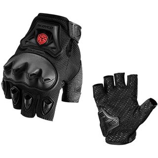 Guantes moto bici