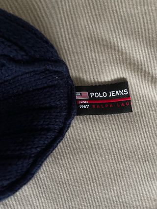Gorro de lana “Polo Ralph Lauren” azul marino