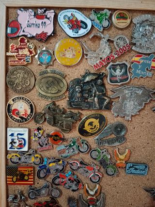 Pins Moteros Concentraciones etc..