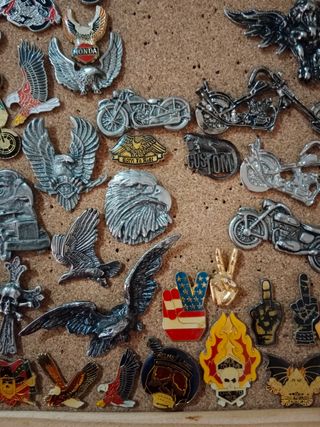 Pins Moteros Concentraciones etc..