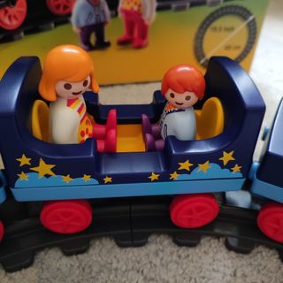 Tren de playmobil 123