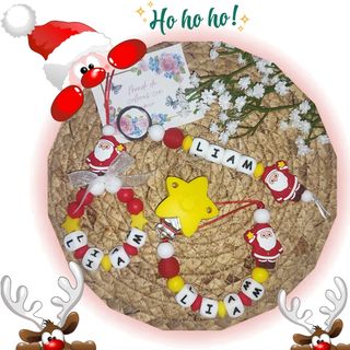 Pack navidad personalizado Papá Noel