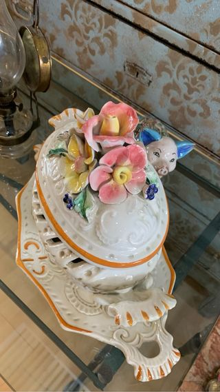 Centrotavola in ceramica bassano