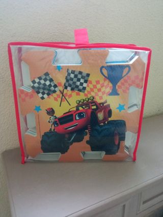 Suelo  espuma niños BLAZE Y LOS MONSTER MACHINES