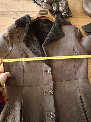 Abrigo piel