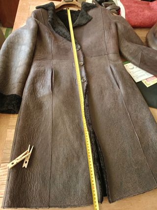 Abrigo piel