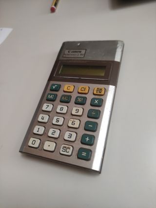 calculadora CANON Palmatronic LC 8M