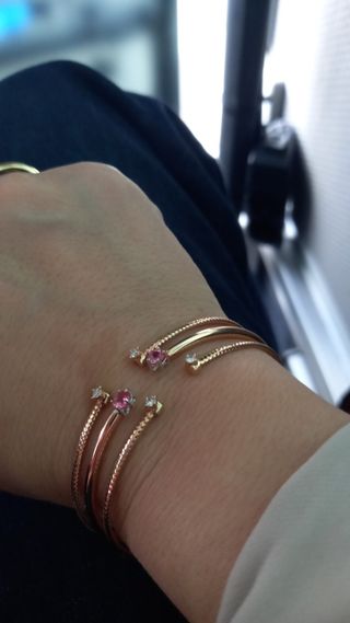 TOUS pulsera/ esclava oro