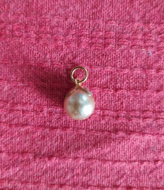 Conjunto Perlas en dorado