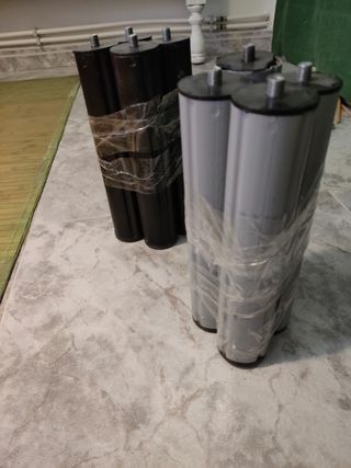 Juego de patas de somier o tapiflex